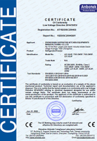 CE-Zertifikat für Kühl- und Gefrierschränke